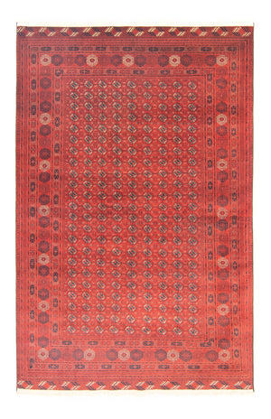 Alfombra afgana - Bukhara - 295 x 192 cm - marrón oscuro