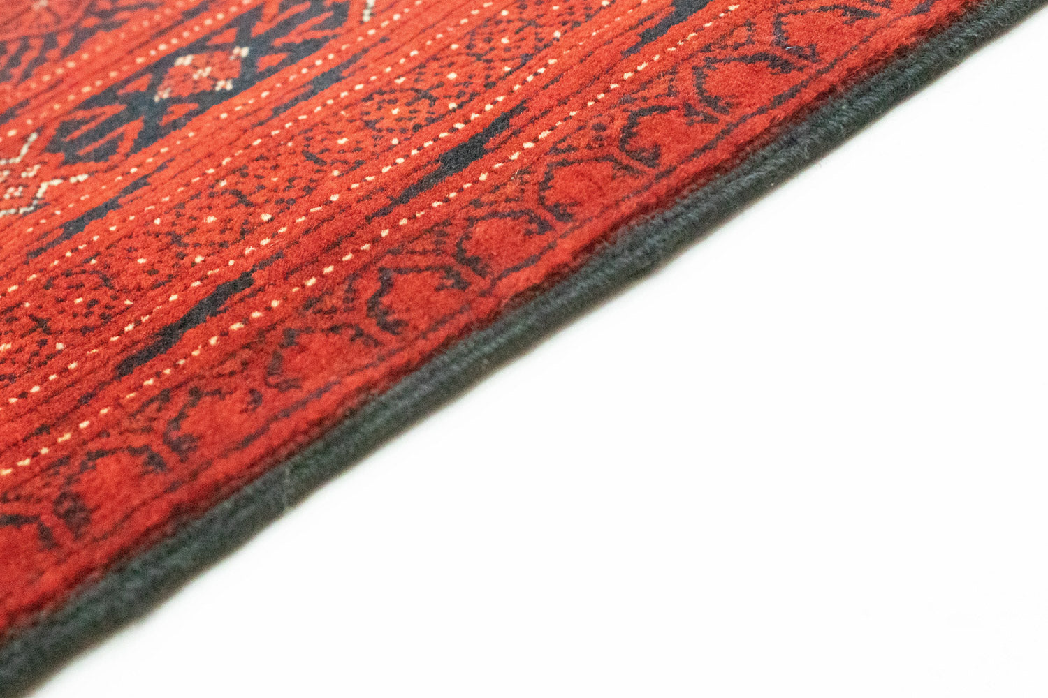 Alfombra afgana - Bukhara - 295 x 192 cm - marrón oscuro