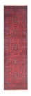 Alfombra de pasillo Alfombra afgana - Kunduz - 290 x 80 cm - rojo oscuro
