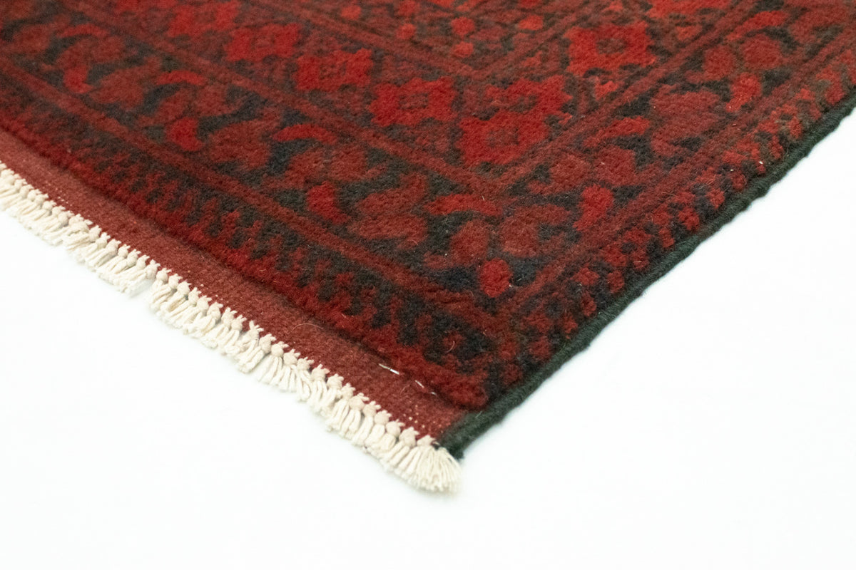 Alfombra afgana - Filpa - 145 x 96 cm - rojo