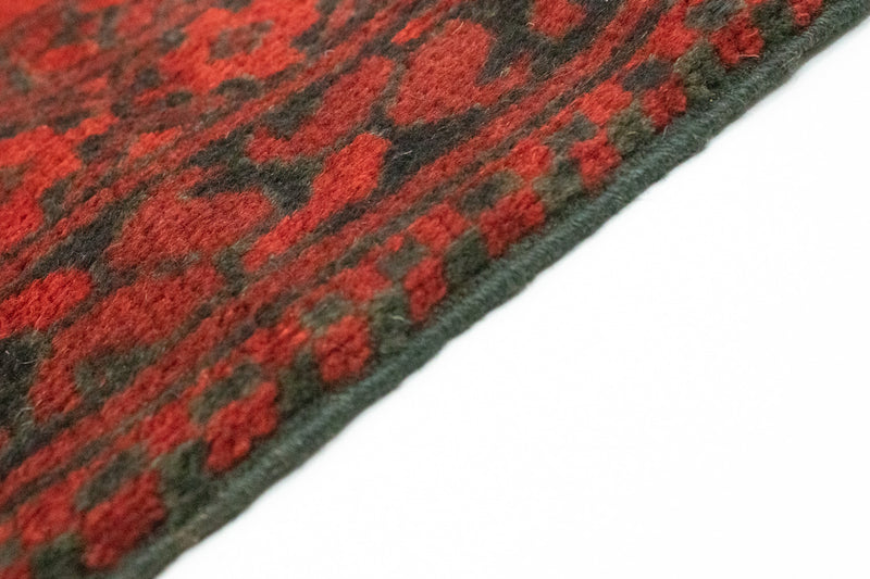 Alfombra afgana - Filpa - 145 x 96 cm - rojo