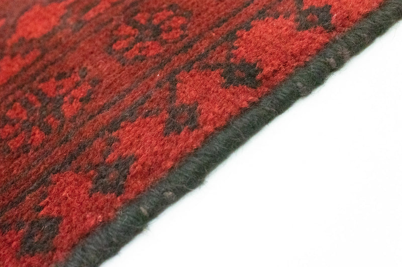 Alfombra afgana - Filpa - 140 x 100 cm - rojo