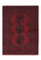 Alfombra afgana - Filpa - 139 x 102 cm - rojo