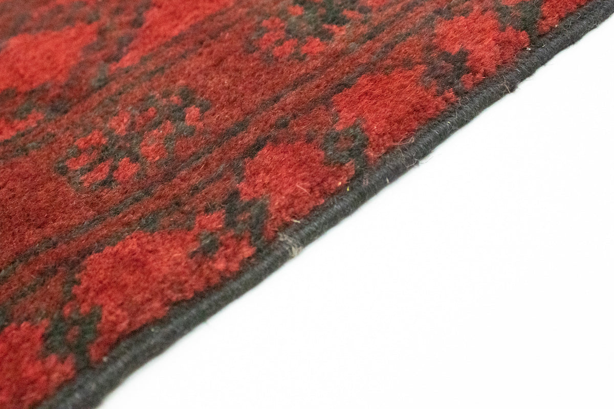 Alfombra afgana - Filpa - 139 x 102 cm - rojo