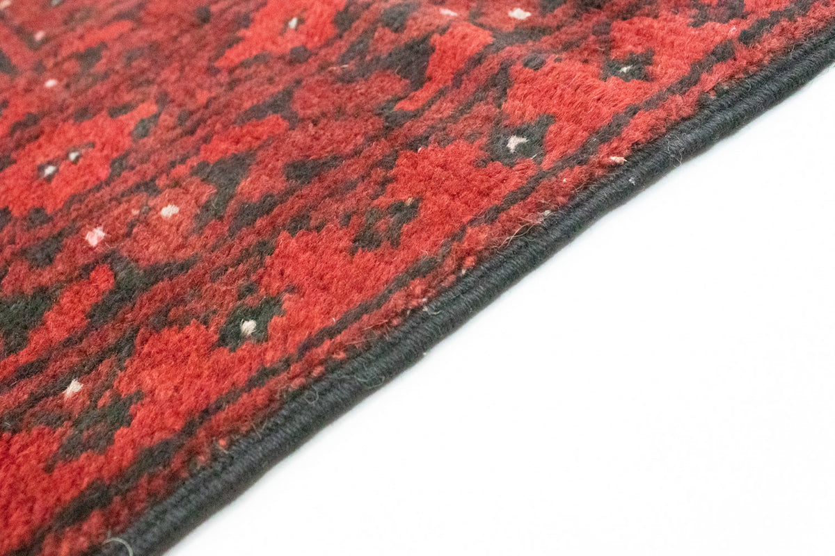 Alfombra afgana - Filpa - 145 x 93 cm - rojo
