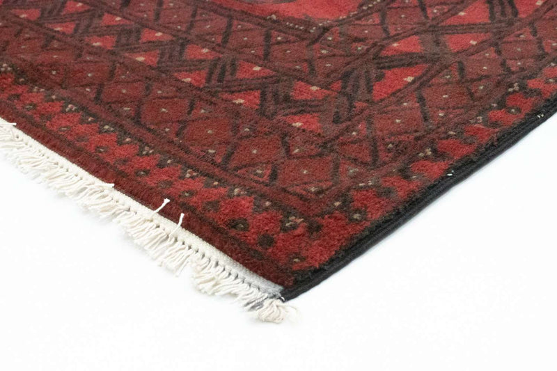 Alfombra afgana - Filpa - 148 x 103 cm - rojo