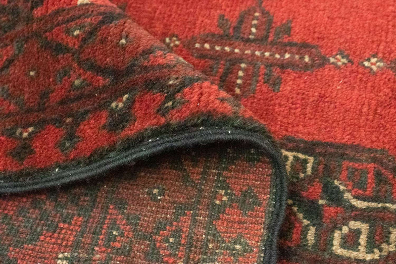 Alfombra afgana - Filpa - 148 x 103 cm - rojo