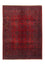 Alfombra afgana - Kunduz - 199 x 150 cm - rojo