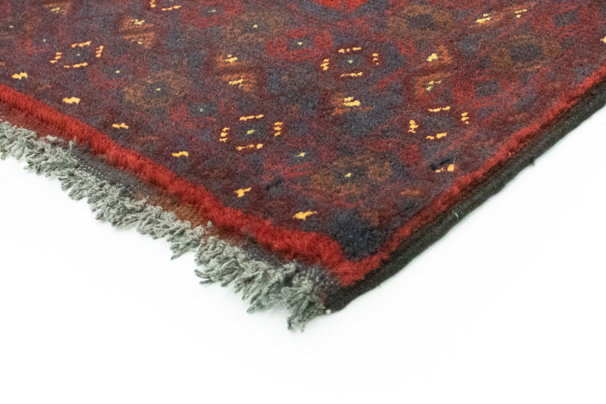 Alfombra afgana - Kunduz - 125 x 78 cm - rojo