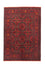 Alfombra afgana - Kunduz - 146 x 99 cm - rojo