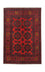 Alfombra afgana - Kunduz - 145 x 98 cm - rojo