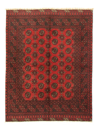 Alfombra afgana - Filpa - 187 x 148 cm - rojo