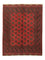 Alfombra afgana - Filpa - 187 x 148 cm - rojo