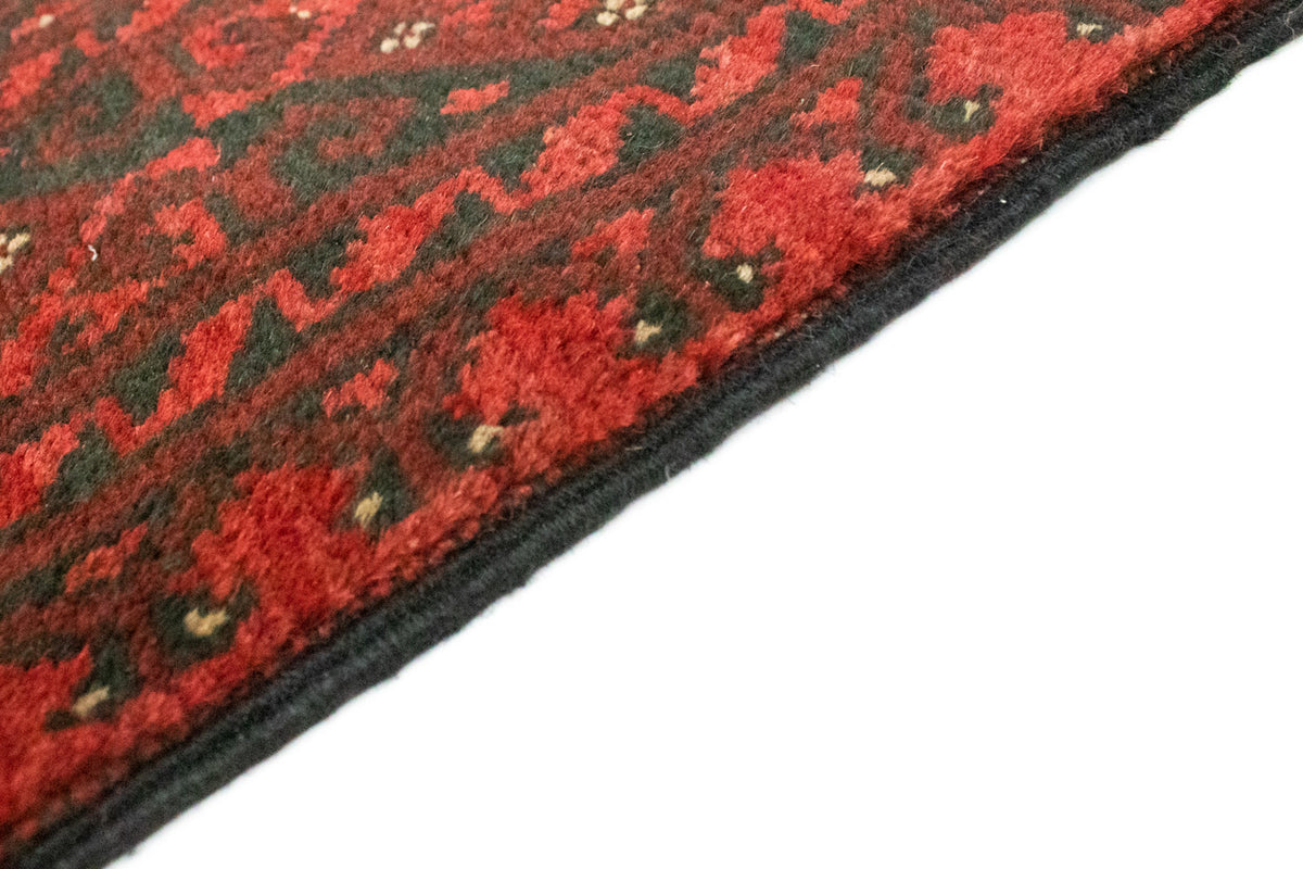 Alfombra afgana - Filpa - 187 x 148 cm - rojo
