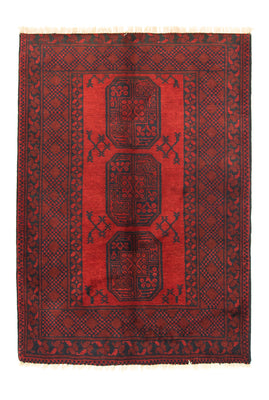 Alfombra afgana - Filpa - 148 x 106 cm - rojo