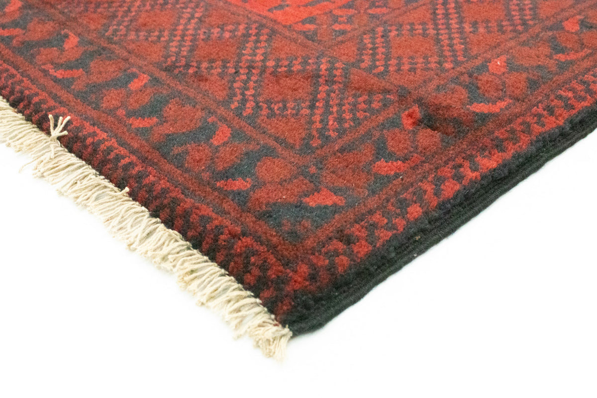 Alfombra afgana - Filpa - 148 x 106 cm - rojo