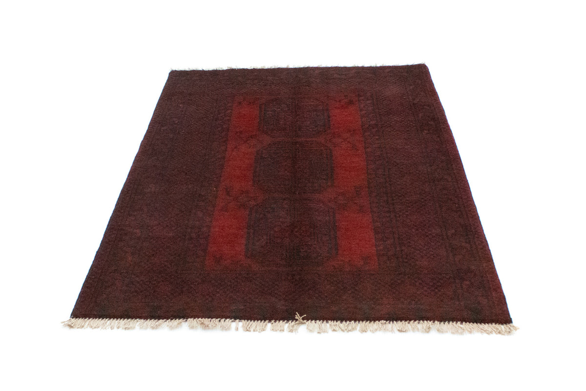 Alfombra afgana - Filpa - 148 x 106 cm - rojo
