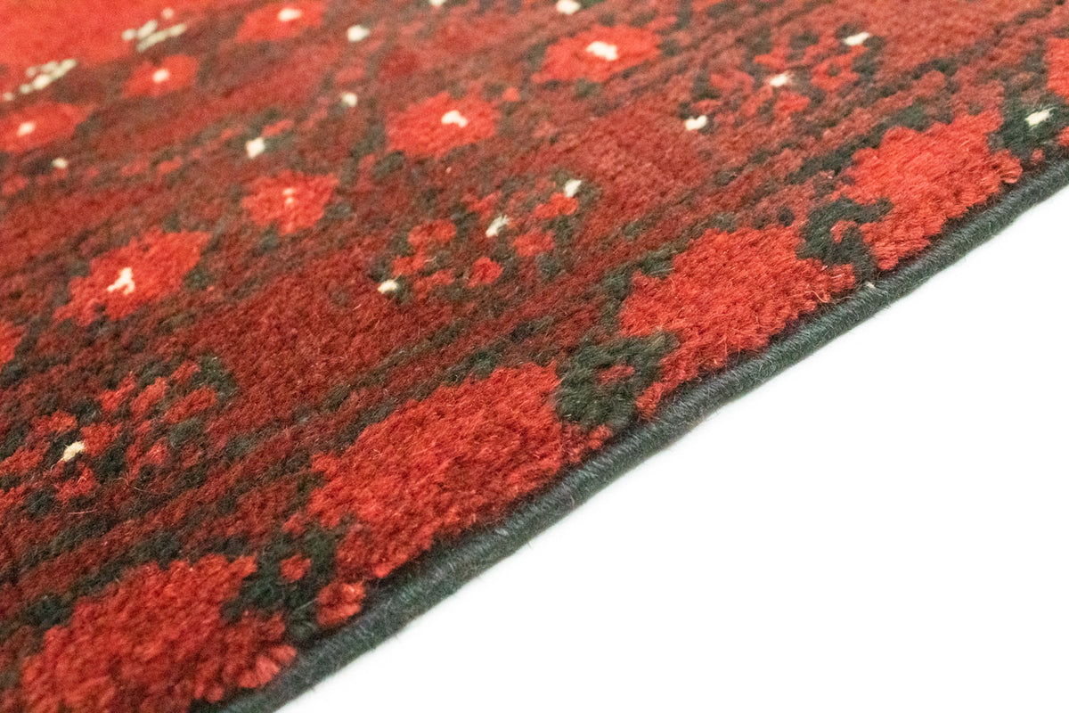 Alfombra afgana - Filpa - 141 x 98 cm - rojo