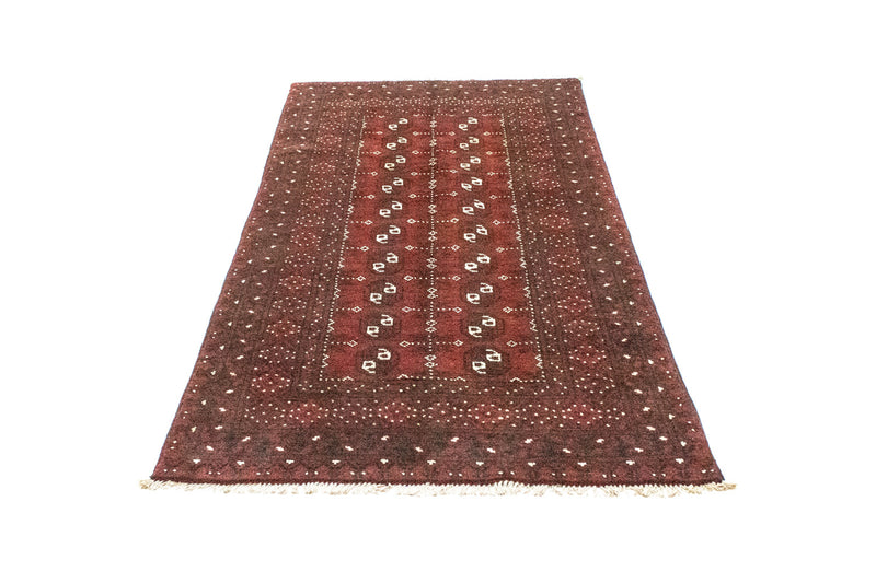 Alfombra afgana - Filpa - 195 x 96 cm - rojo