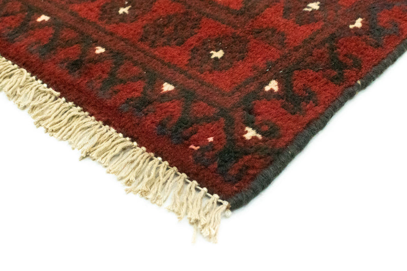 Alfombra afgana - Filpa - 195 x 100 cm - rojo