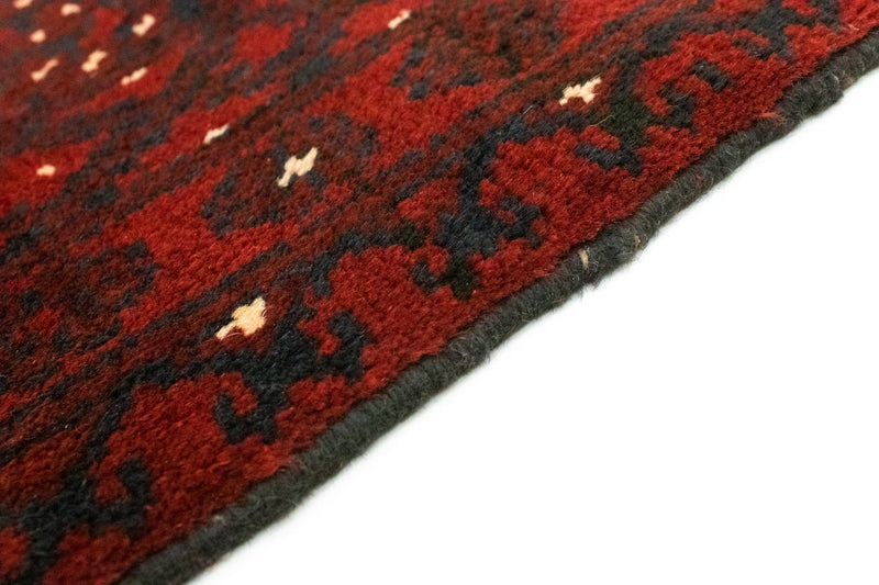 Alfombra afgana - Filpa - 195 x 100 cm - rojo