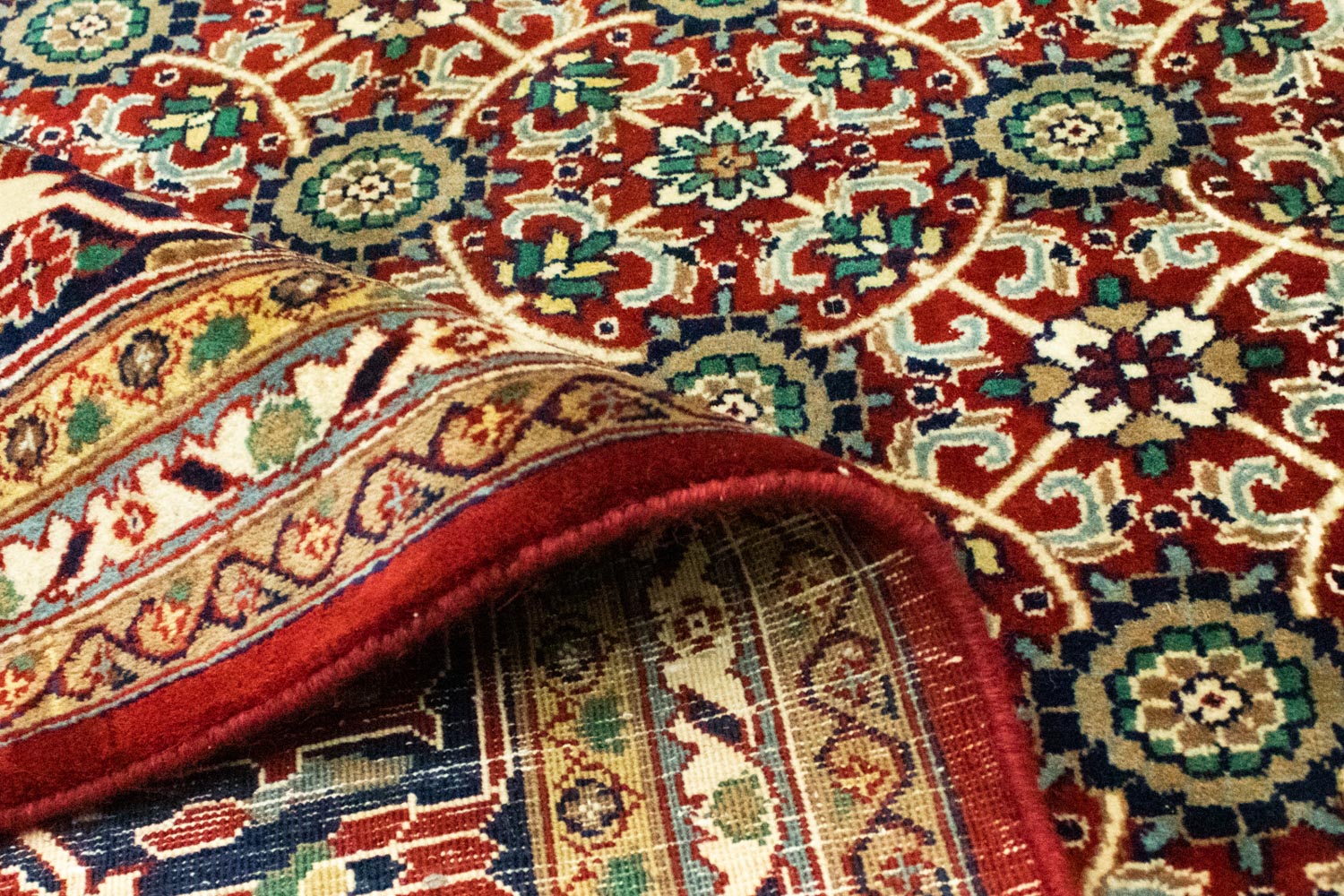 Alfombra persa - Clásica - 315 x 246 cm - rojo oscuro