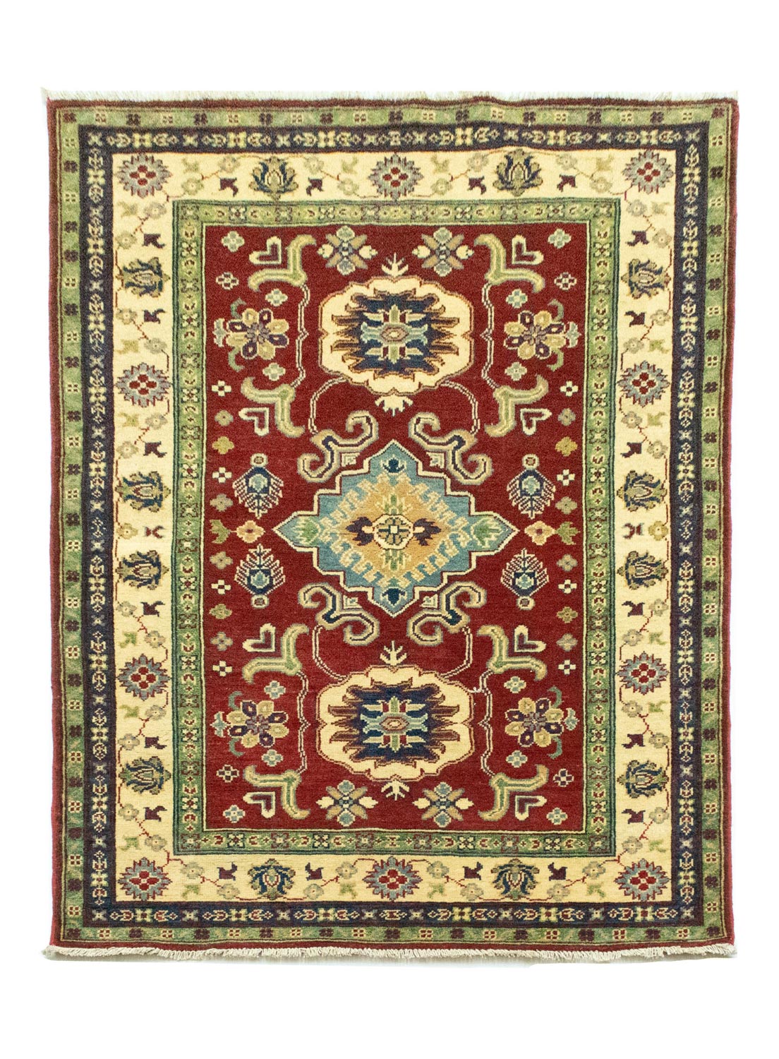 Alfombra Ziegler - Kazak - 177 x 119 cm - rojo