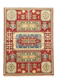 Alfombra Ziegler - Kazak - 182 x 119 cm - rojo