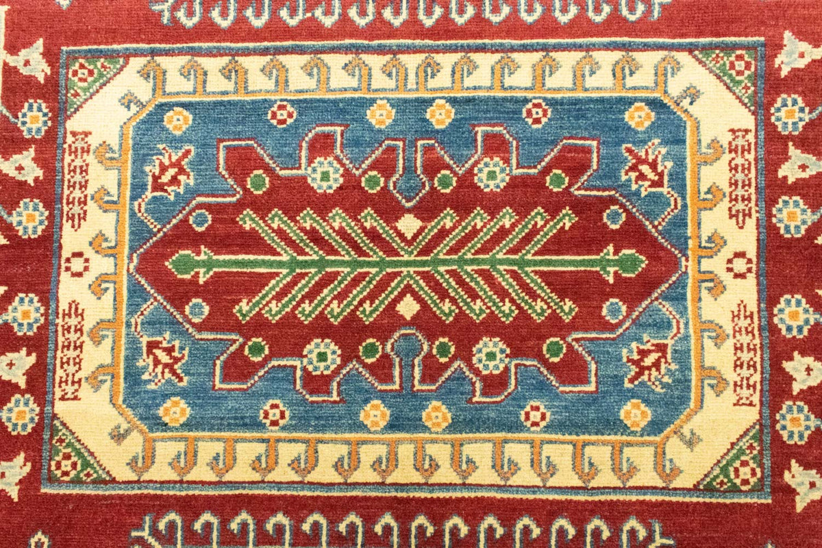 Alfombra Ziegler - Kazak - 182 x 119 cm - rojo