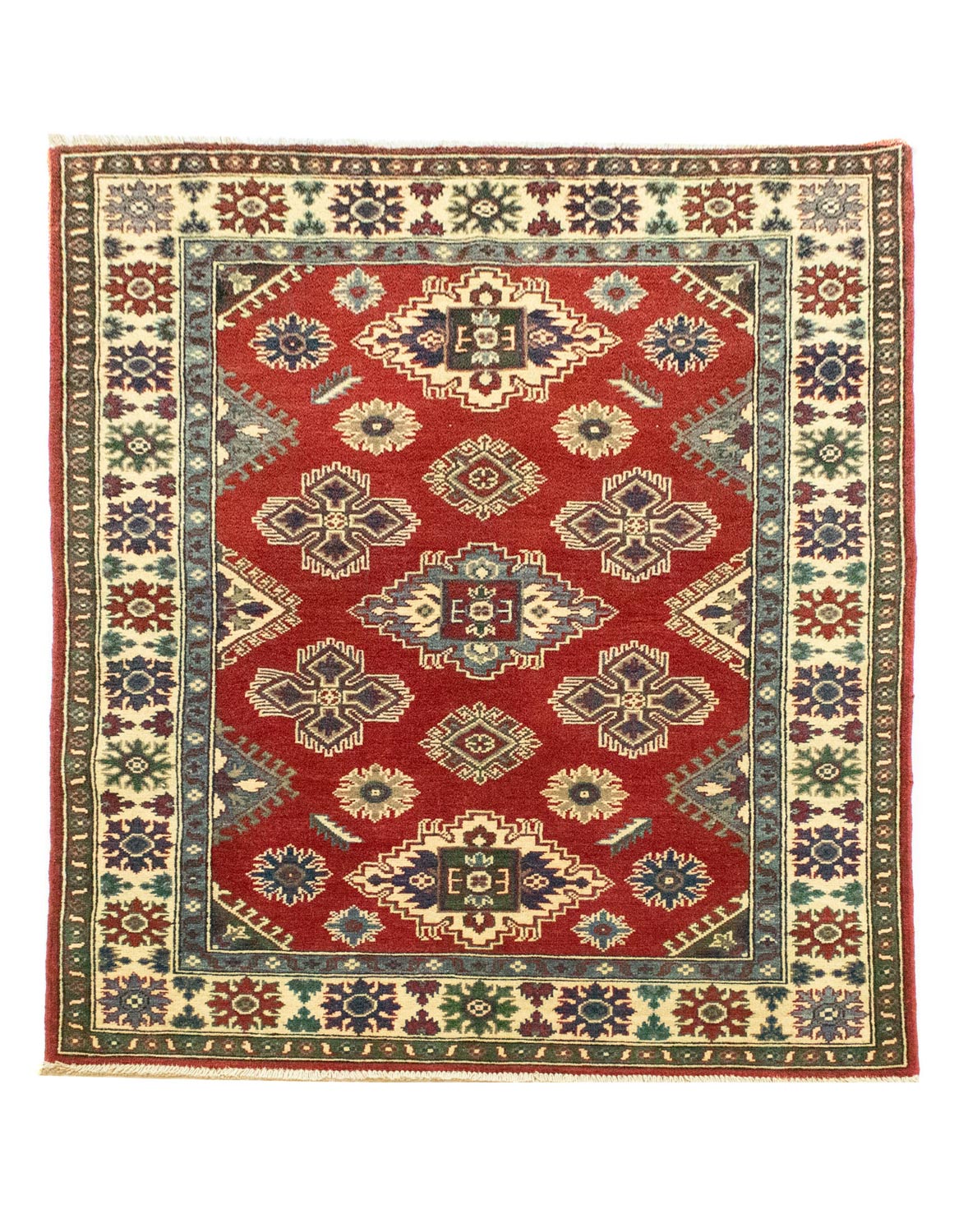 Alfombra Ziegler - Kazak - 174 x 117 cm - rojo