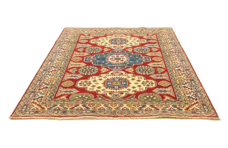 Alfombra Ziegler - Kazak - 198 x 157 cm - rojo oscuro