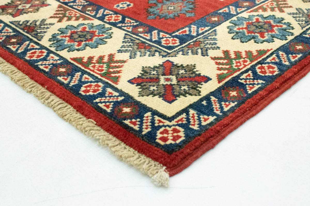 Alfombra Ziegler - Kazak - 149 x 100 cm - rojo