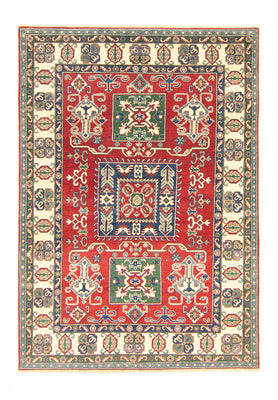 Alfombra Ziegler - Kazak - 212 x 146 cm - rojo oscuro