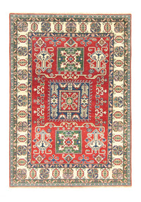 Alfombra Ziegler - Kazak - 212 x 146 cm - rojo oscuro
