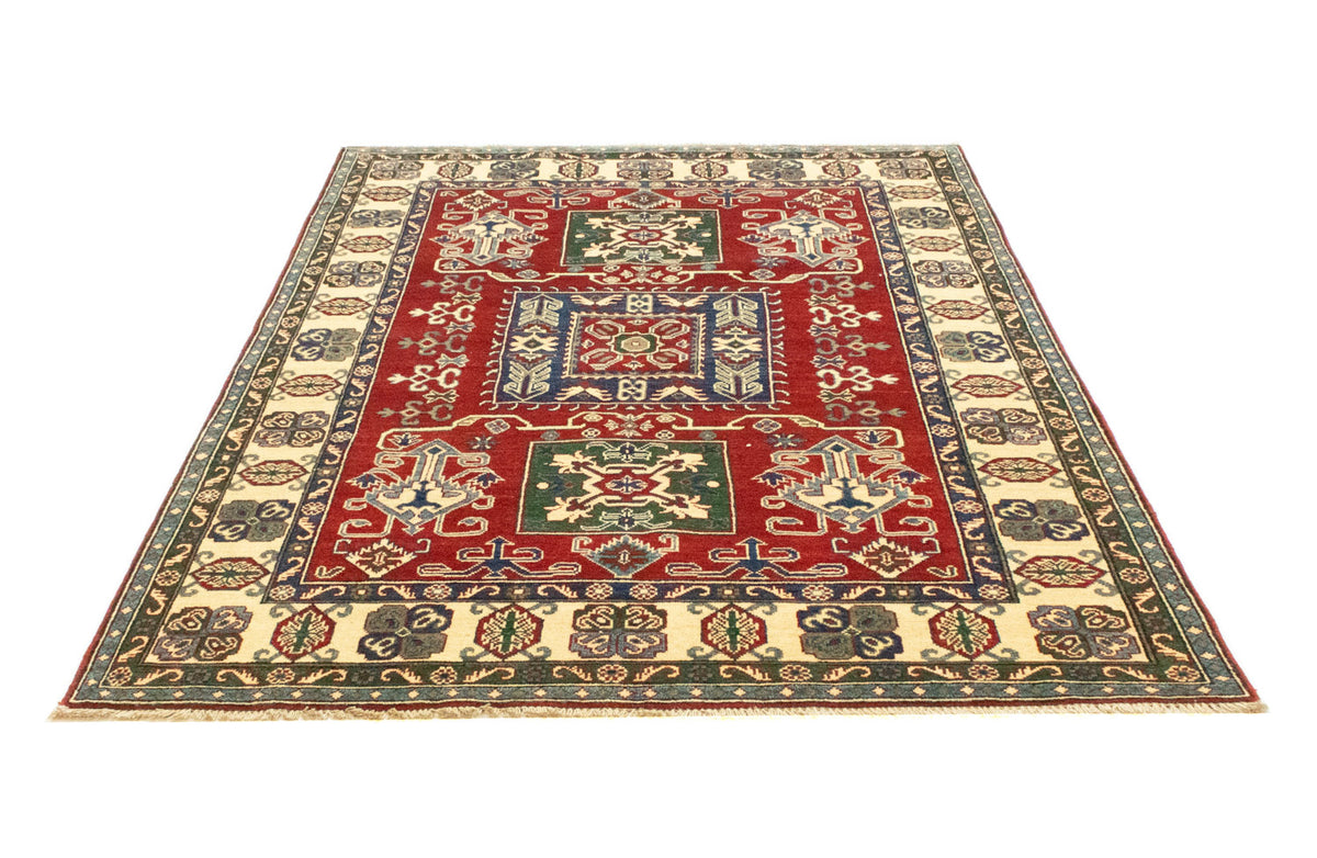 Alfombra Ziegler - Kazak - 212 x 146 cm - rojo oscuro