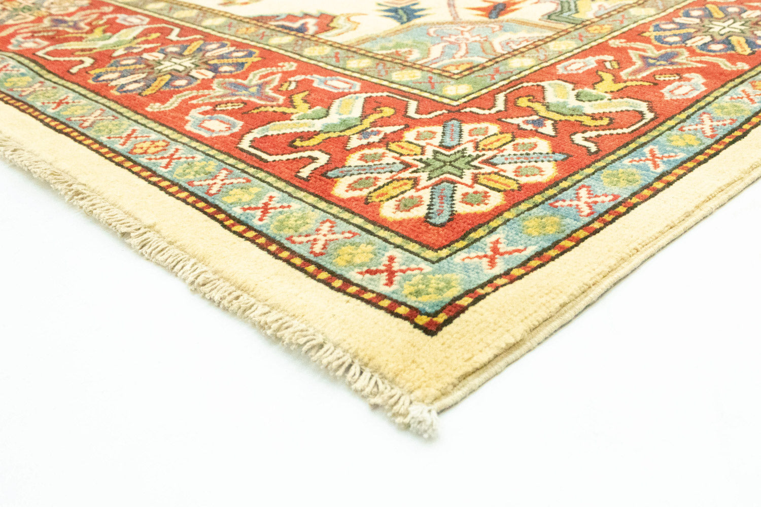 Alfombra Ziegler - Kazak - 291 x 198 cm - amarillo