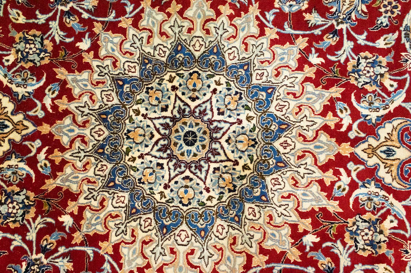 Alfombra persa - Nain - 356 x 244 cm - rojo