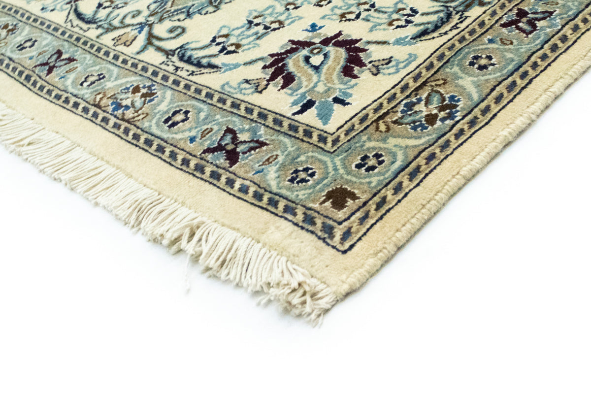 Alfombra persa - Nain - 339 x 239 cm - blanco natural