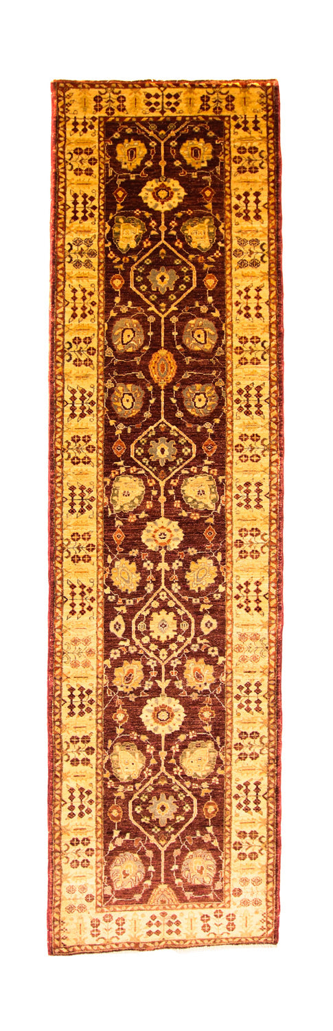 Alfombra de pasillo Alfombra Ziegler - 347 x 81 cm - marrón oscuro