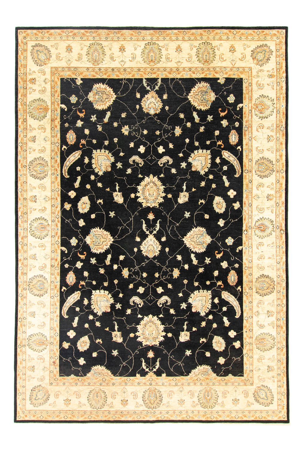 Alfombra Ziegler - 357 x 248 cm - negro