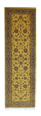 Alfombra de pasillo Alfombra Ziegler - 250 x 80 cm - amarillo mostaza