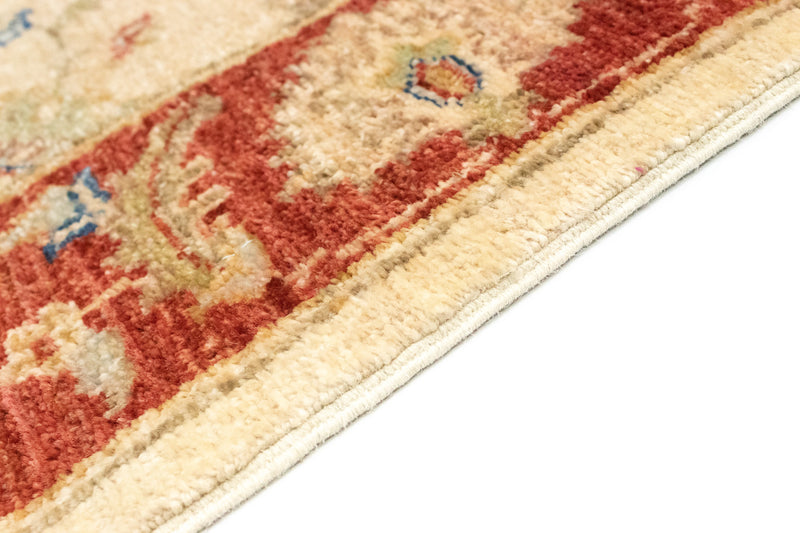 Alfombra de pasillo Alfombra Ziegler - 242 x 79 cm - beige claro
