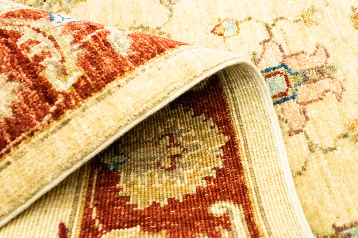 Alfombra de pasillo Alfombra Ziegler - 203 x 81 cm - beige claro