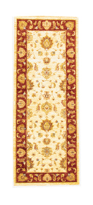 Alfombra de pasillo Alfombra Ziegler - 204 x 80 cm - beige claro