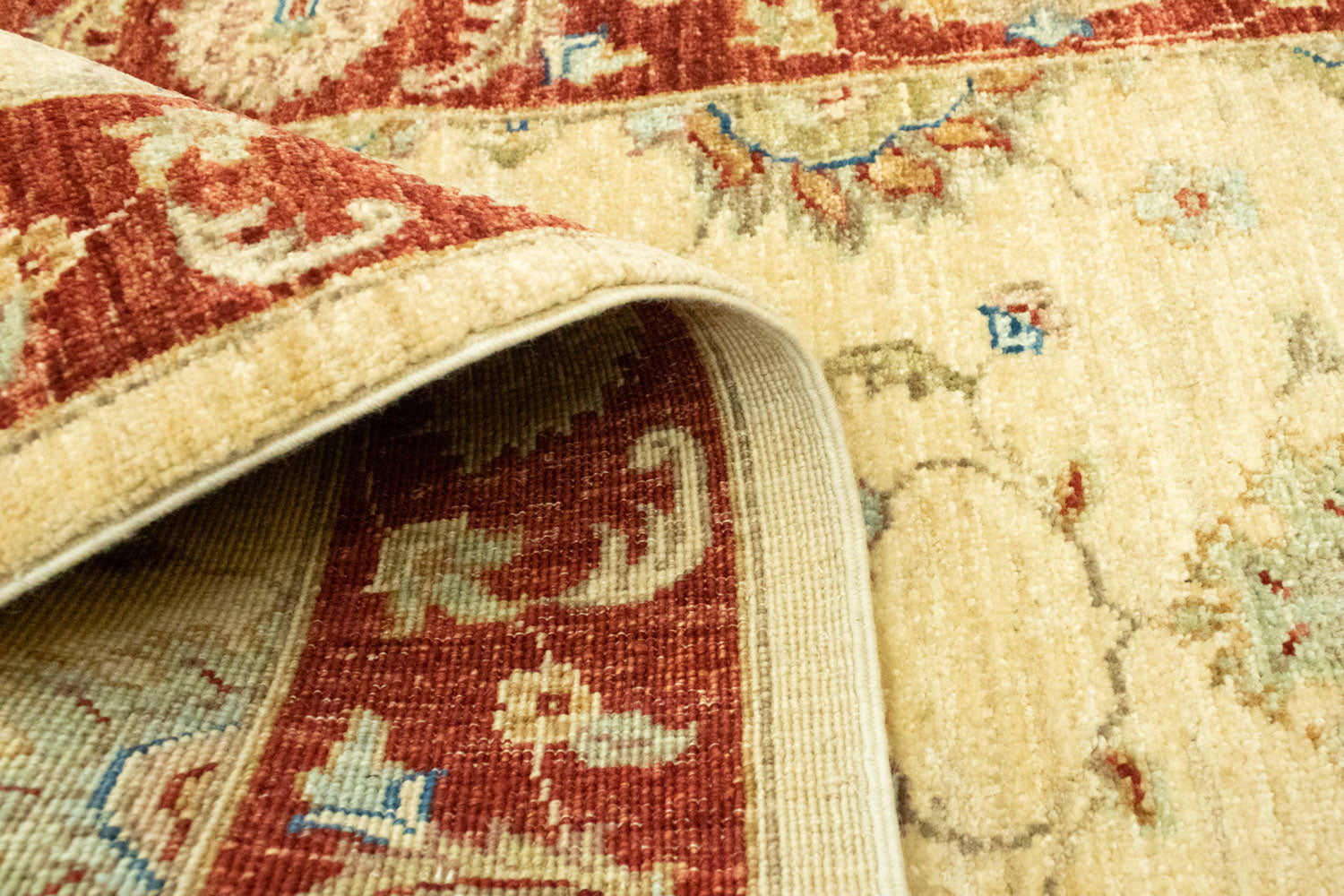 Alfombra de pasillo Alfombra Ziegler - 204 x 80 cm - beige claro