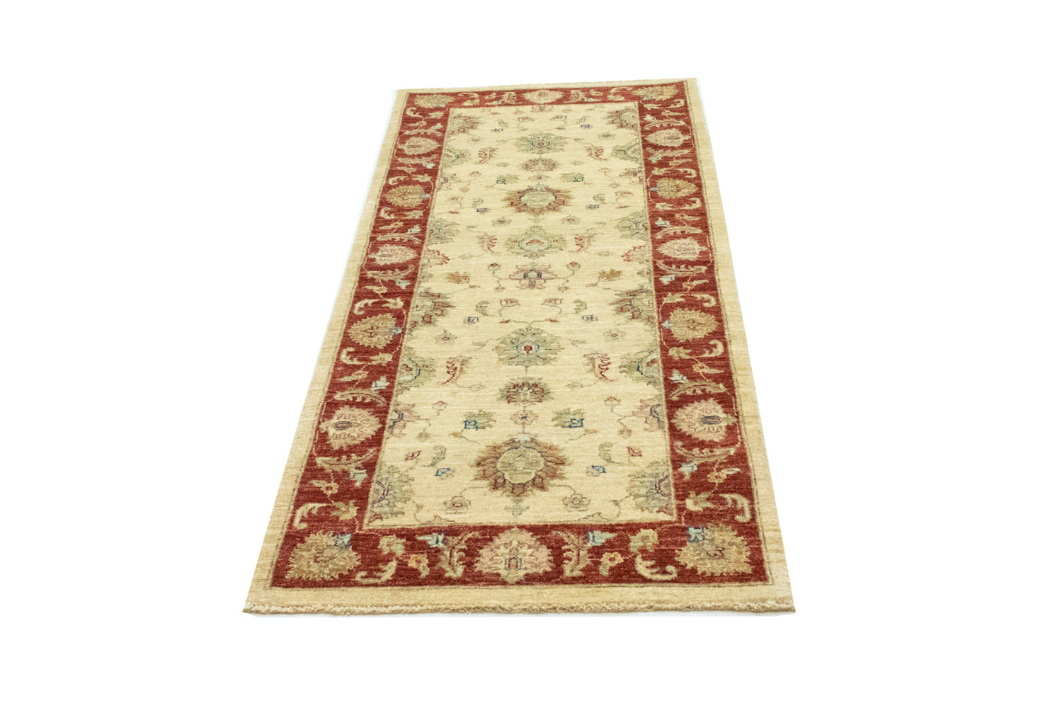 Alfombra de pasillo Alfombra Ziegler - 204 x 80 cm - beige claro