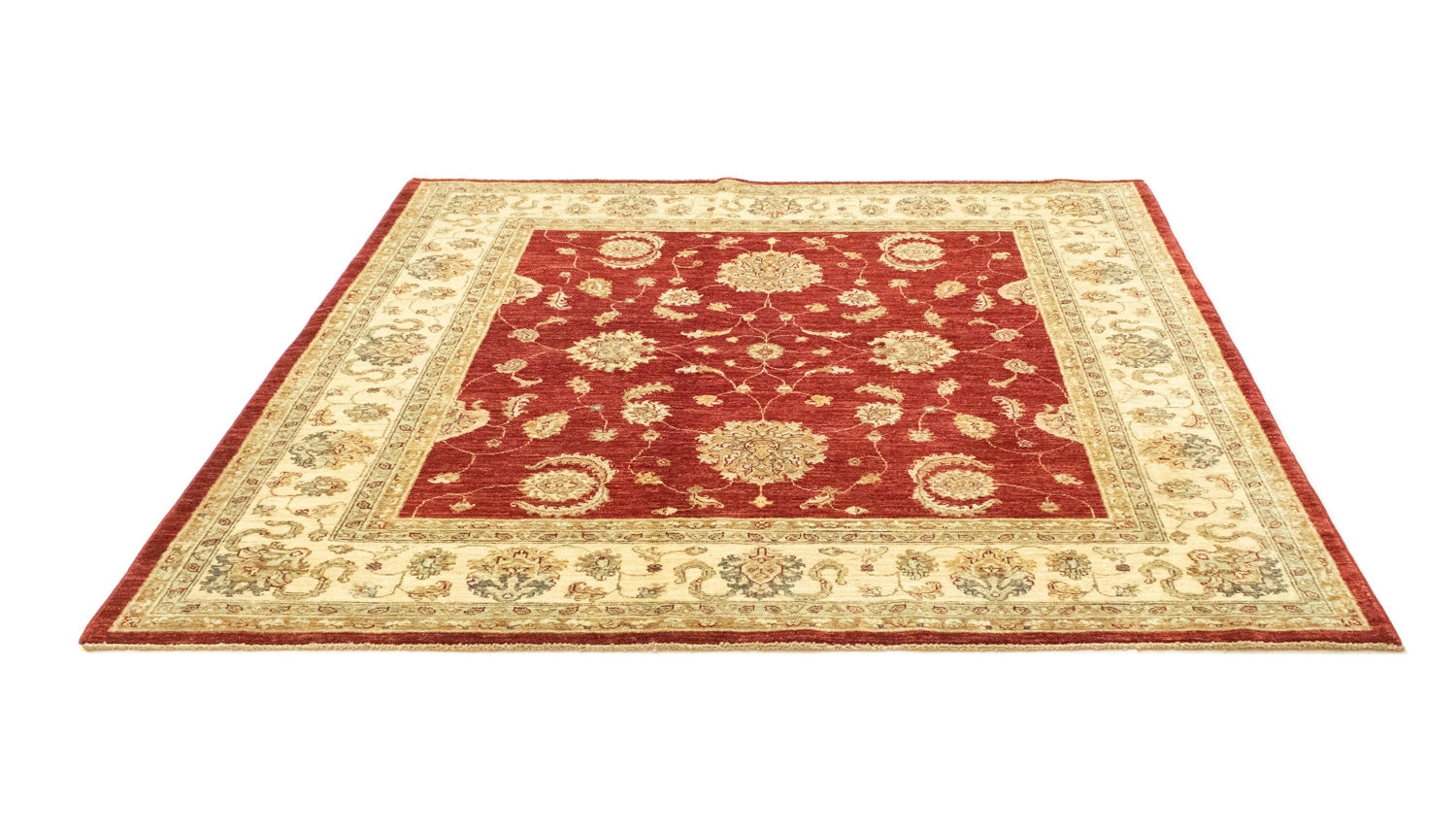 Alfombra Ziegler cuadrado  - 178 x 176 cm - rojo