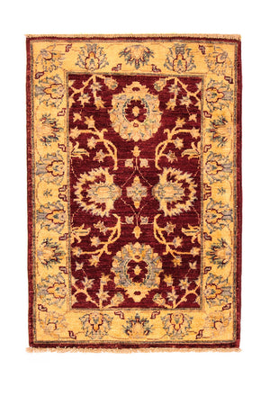 Alfombra Ziegler - 87 x 61 cm - marrón oscuro
