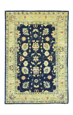 Alfombra Ziegler - 149 x 100 cm - azul oscuro