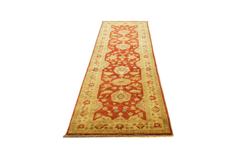 Alfombra de pasillo Alfombra Ziegler - 288 x 80 cm - rojo